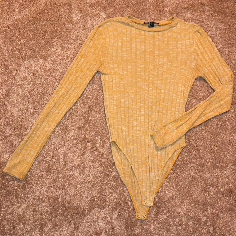 Yellow Bodysuit from Forever 21